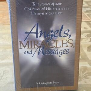 Angels Miracles and Messages Guideposts Book NEW Sealed True Stories Devotional